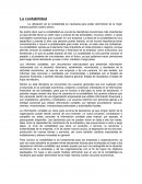 Contaduría Pública - ensayo