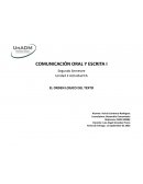 El orden lógico del texto