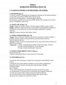 Narrativa española siglo XX