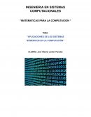 Aplicaciones de los sistemas númericos en la computación
