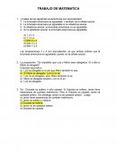 Trabajo de matematica