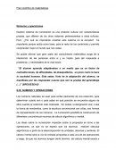 Plan científico de matemáticas