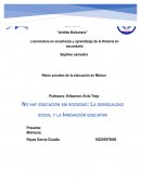 No hay educación sin sociedad: la desigualdad social y la innovación educativa