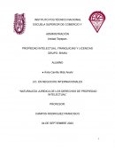 Propiedad intelectual, franquicias y licencias