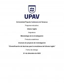 Diversificación de técnicas para la enseñanza del idioma Inglés