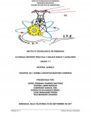 Reporte Laboratorio - Enlace iónico y covalente