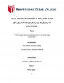 El hurto agravado de materia prima en las empresas industriales