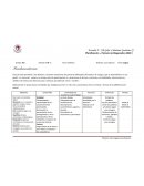 Planificación de Lengua 5to grado