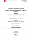 Influencia de la desigualdad en la calidad educativa