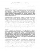 La viabilidad del diálogo entre neurociencias y educación: Construyendo puentes para el desarrollo