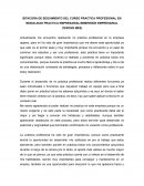 Bitacora de seguimiento del curso practica profesional en modalidad practica empresarial/inmersion empresarial (tercer mes)