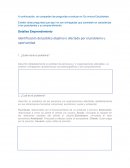 Identificación del público objetivo o afectado por el problema u oportunidad