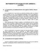 Movimiento evangélico en America Latina