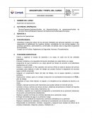 Perfil de cargo Supervisor de Operaciones