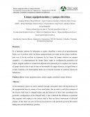 Líneas equipotenciales y campo eléctrico