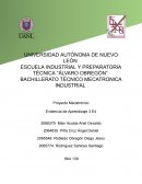 Proyecto mecatrónico