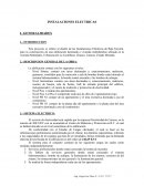 Memoria descriptiva local comercial