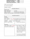 Programa narrativo - El retrato oval