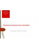 Efectos luminosos de la luz