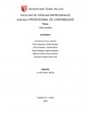 Empresa Los Robles S.A. Control inadecuado en las cuentas por cobrar