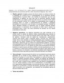Efecto de la pandemia de COVID-19 en el comportamiento de la economía del Perú