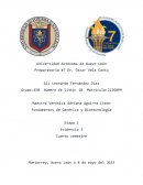 Informe de Fundamentos de Genética y Biotecnología