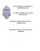 Código fiscal de la federación
