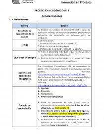 PA1 Innovacion en procesos. Página 1