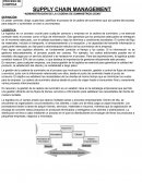 Administración de la cadena de suministros (SCM)