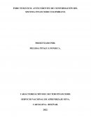 Foro temático: Antecedentes de conformación del sistema financiero colombiano