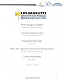 Ensayo sobre experiencias socioculturales en diferentes contextos