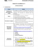 PA1 Innovacion en procesos