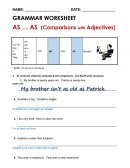 Grammar worksheet