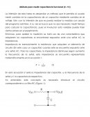 Método para medir capacitancia funcional (C->V)