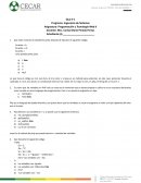 Programación y Tecnología Web II Quiz # 1