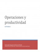 Operaciones y productividad