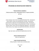 Violencia contra la mujer y desigualdad social en mujeres del distrito