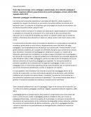 Ideas de los textos, pedagogía