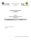 Evidencia 1. Ensayo sobre las características del entorno del emprendimiento