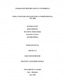 Etapas de gestación de la independencia 1973-1809
