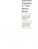 Mi vision sobre el poema Conjetural