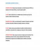 Guión sobre un asesor de ventas