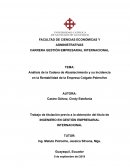 Análisis de la Cadena de Abastecimiento y su Incidencia en la rentabilidad de la Empresa Colgate-Palmolive