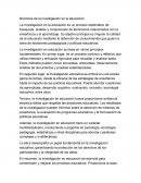 Nociones de la investigación en la educación