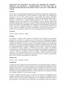 Extraccón de muestras de suelo del Distrito de Vinchos – Provincia de Huamanga