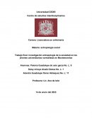 Trabajo final: investigación antropología de la ansiedad en los jóvenes universitarios normalistas en Montemorelos