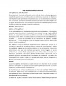 Taller de políticas públicas y educación ¿Por qué ciencias de la educación?