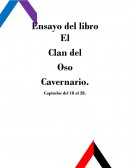 Ensayo de el clan del oso cavernario