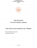 Capítulo 2 del libro de G. Mankiw – Pensar como Economista