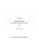 Programa analitico. Matemáticas 1º